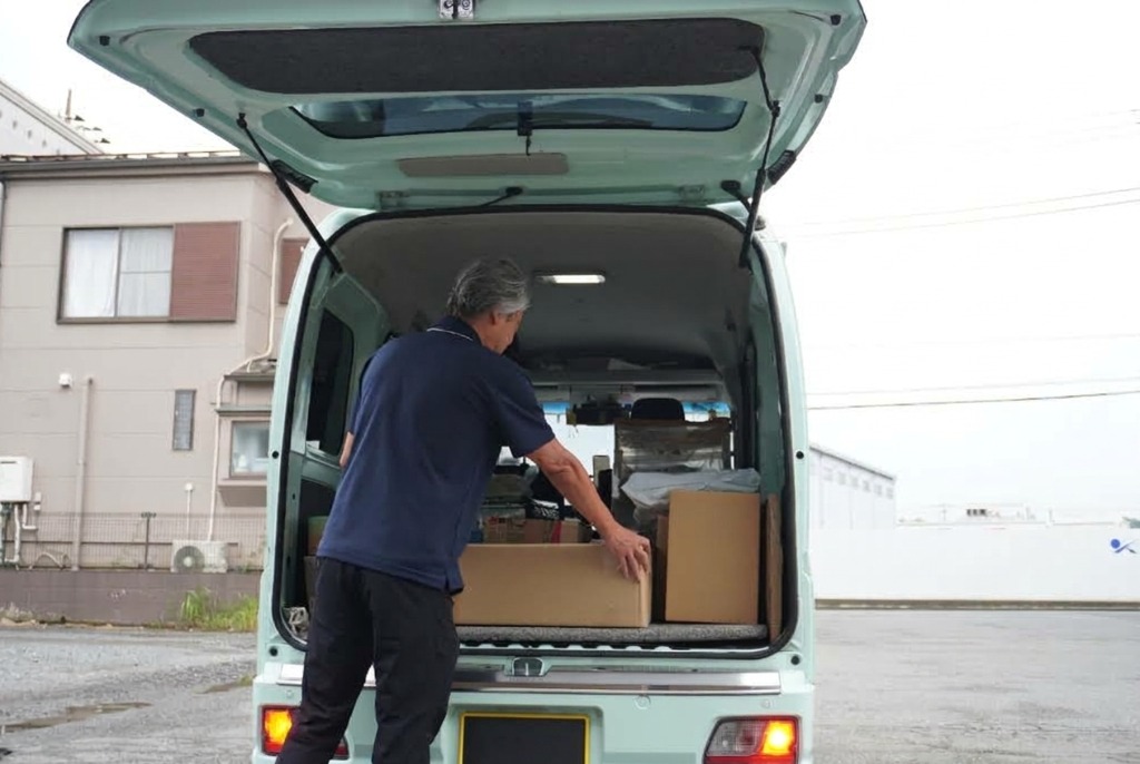 ハイルーフ軽バン 荷台・積載スペース